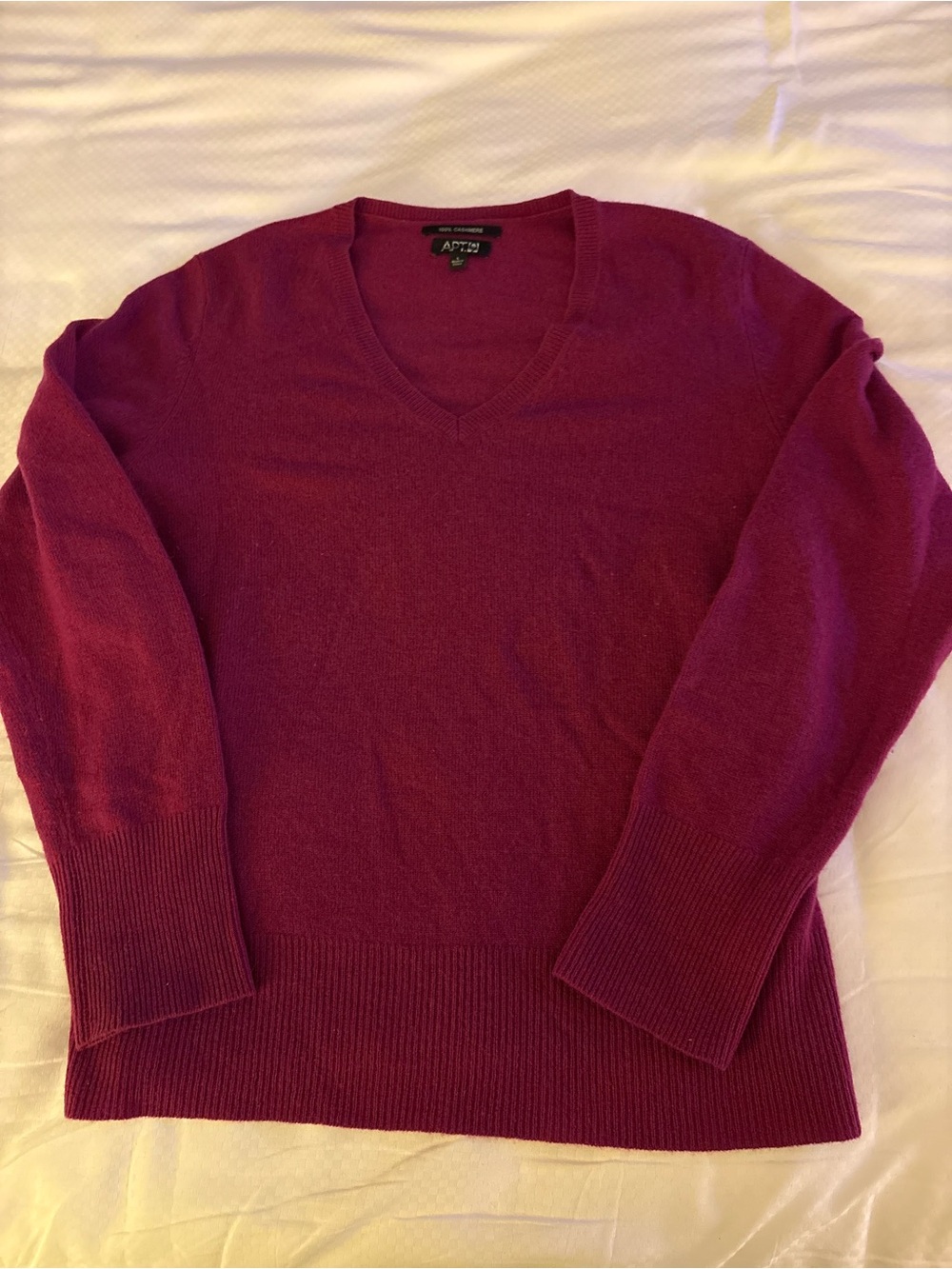Apt. 9 Men's V-Neck Sweater - Wine